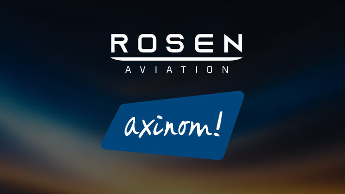 Axinom and Rosen Aviation Launch a New Connected Seatback Platform