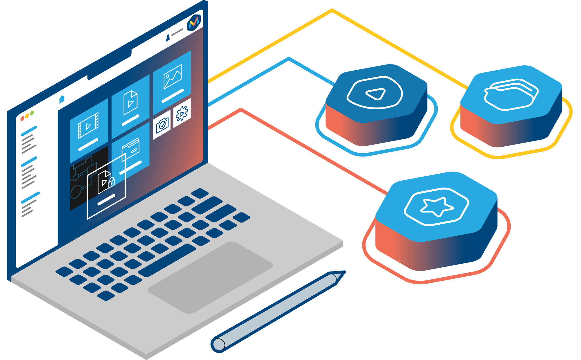 Microfrontends illustration